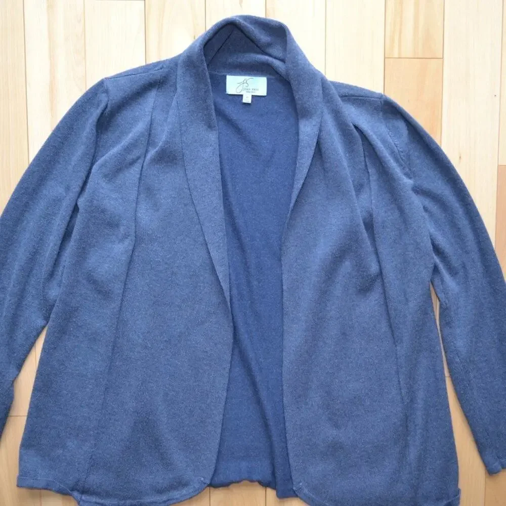Joan Vass New York Cardigan Sweater
